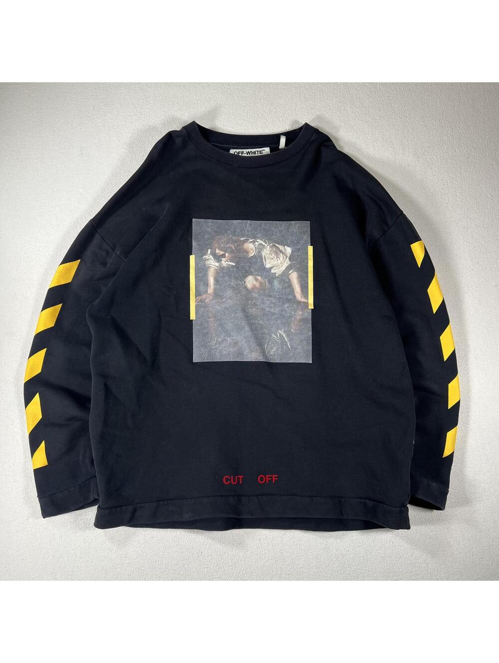 OFF-WHITE Virgil Abloh “Caravaggio” crewneck Size S